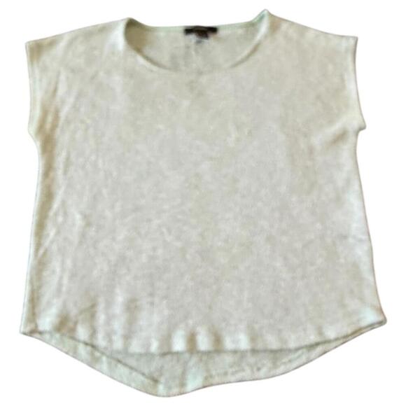 Forever 21 Mint Green Sweater Knit Cap Sleeve Top - Size S - Picture 1 of 5